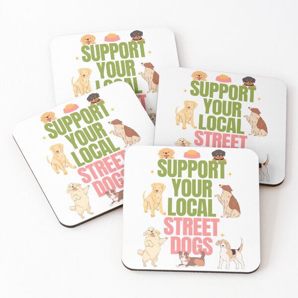 Item preview,  Support Your Local Street Dogs - White Version designed and sold by Millusti.