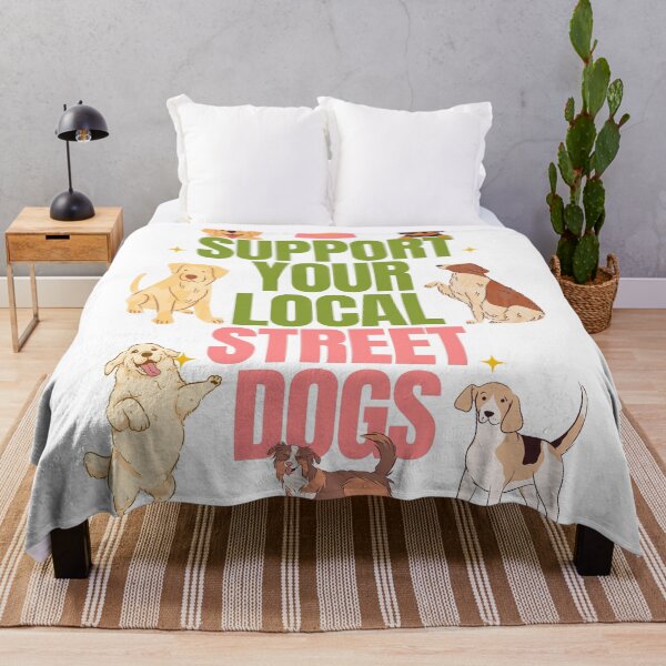 Item preview, Support Your Local Street Dogs - White Version designed and sold by Millusti.