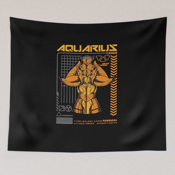 Item preview, Aquarius Camus: The Imposing Golden Armor of the Saint of Water designed and sold by Polarisofficial.