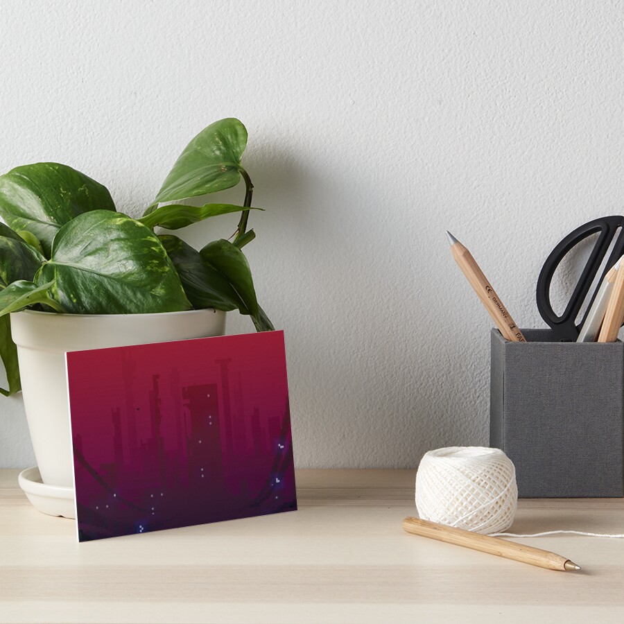 Item preview, Art Board Print designed and sold by FrankFuture.