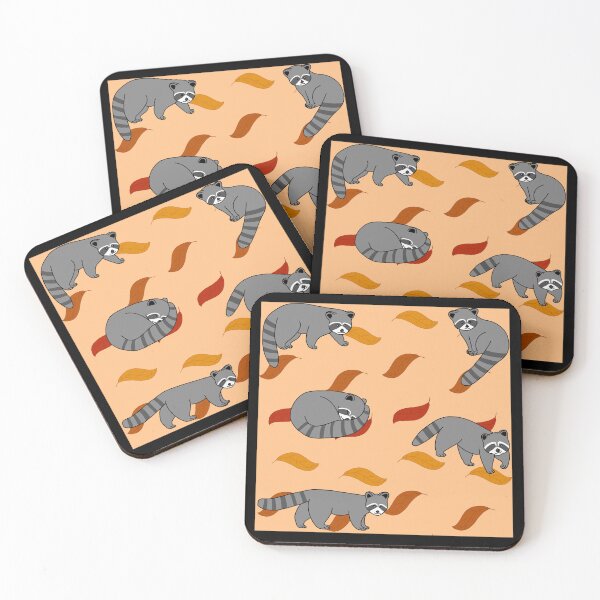 Item preview, Raccoons  designed and sold by Leapingdoe.