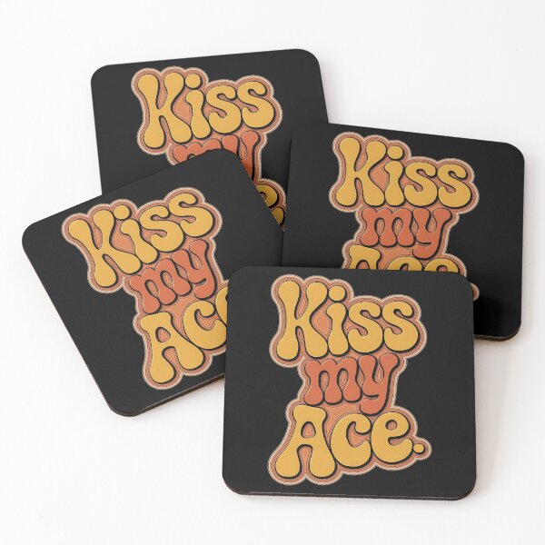 Item preview, Kiss My Ace. Volleyball Saying designed and sold by DomTeesHaven.