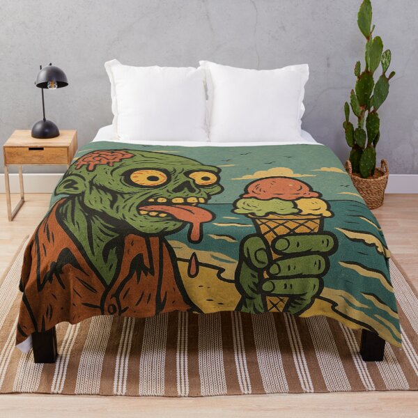Item preview, Cool zombie eating ice cream, Halloween season designed and sold by Mauswohn.