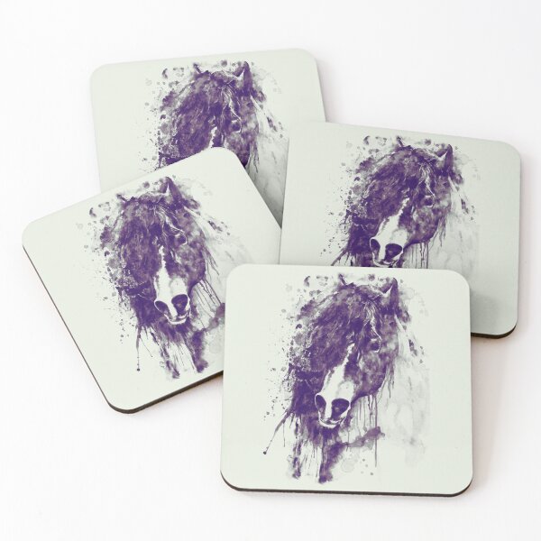 Item preview, Abstract Purple Horse designed and sold by caracatita75.