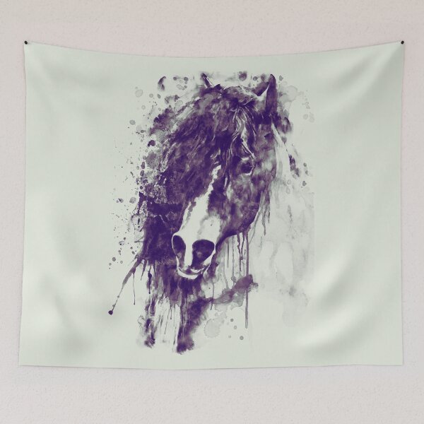 Item preview, Abstract Purple Horse designed and sold by caracatita75.