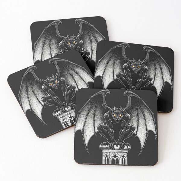 Item preview, Gothic Gargoyle Sentinel Art designed and sold by PixCthulhu.