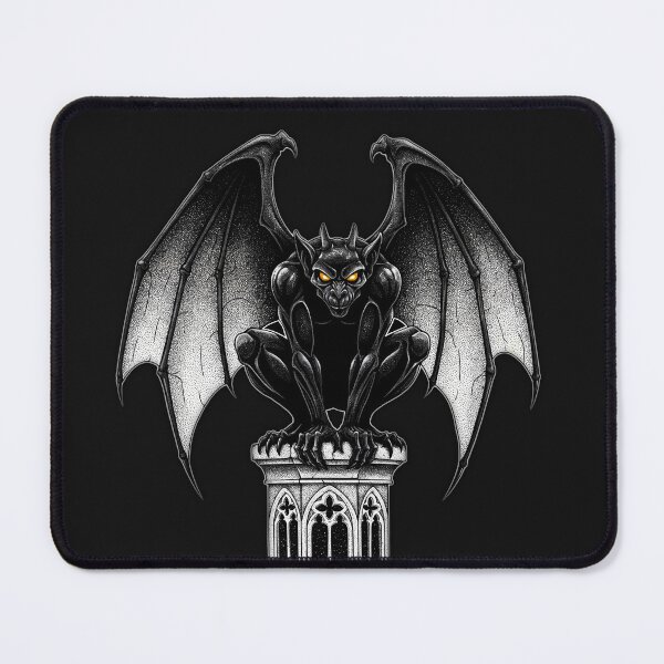 Item preview, Gothic Gargoyle Sentinel Art designed and sold by PixCthulhu.