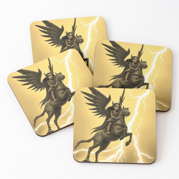 Item preview, Valkyrie on Horseback designed and sold by NerdscapeDC.
