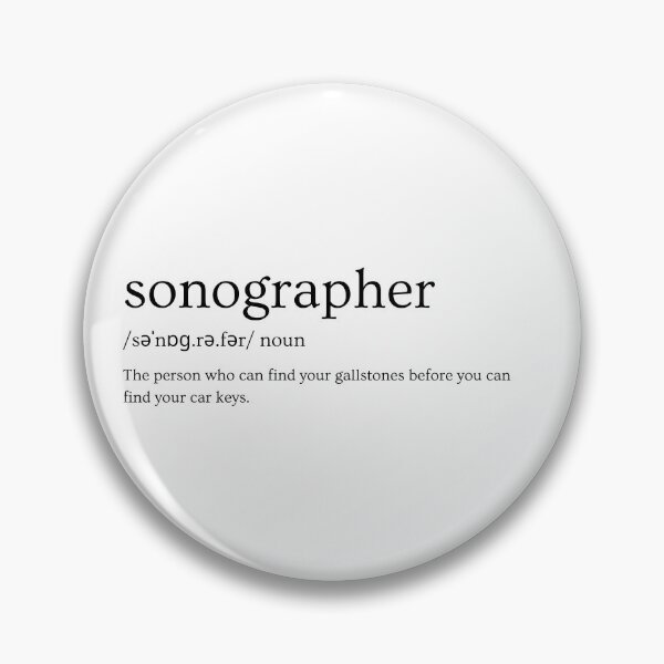 Item preview, Sonographer Slogan Design – “Can Find Your Gallstones Before You Can Find Your Car Keys” designed and sold by Straight-Up Snark.