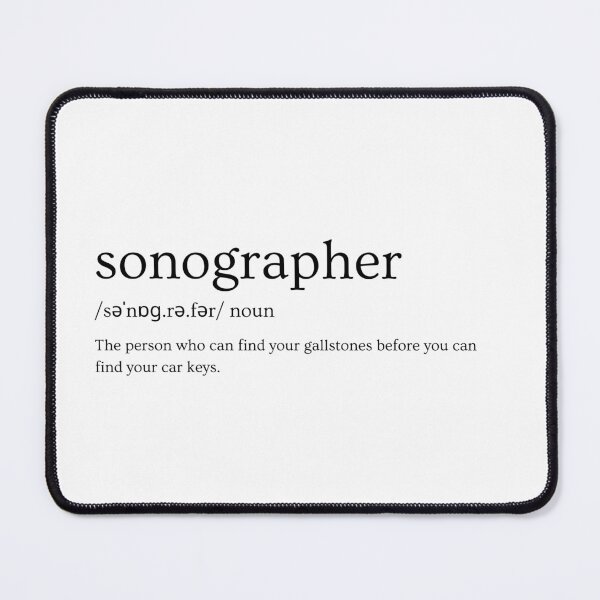 Item preview, Sonographer Slogan Design – “Can Find Your Gallstones Before You Can Find Your Car Keys” designed and sold by Straight-Up Snark.