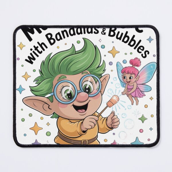 Item preview, Magical Pediatric Nurse Design – Bandaids, Bubbles and Fairy Friends designed and sold by Giuggimade.