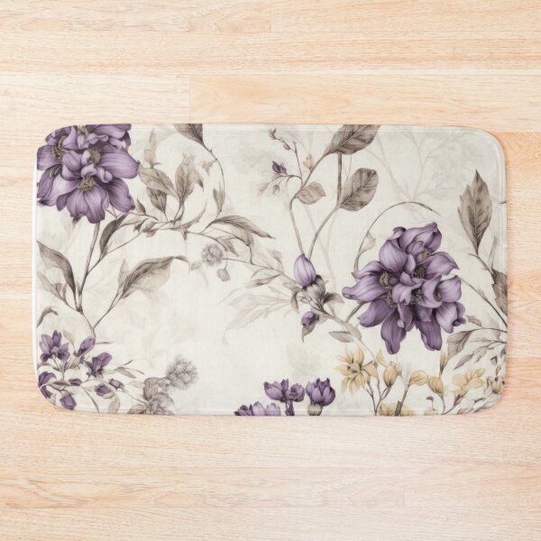 Artikelvorschau, Blumenmuster im Barockstil entworfen und verkauft von YourPrettyHome.