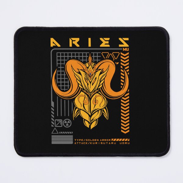 Item preview, Aries Mu: The Majestic Golden Armor of the Saint of Repair designed and sold by Polarisofficial.