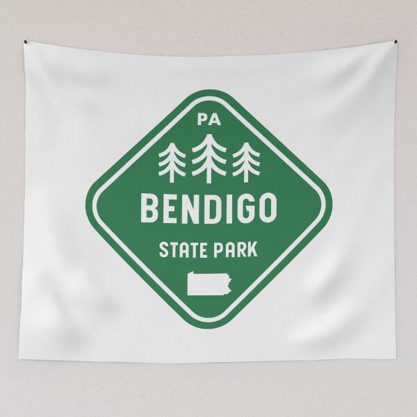 Item preview, Bendigo State Park Pennsylvania Rhombus designed and sold by bivenart.