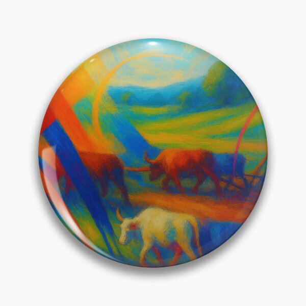 Item preview, Brillante explosión de colores rurales   designed and sold by Sigtrix.