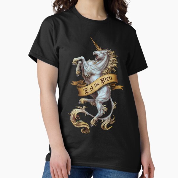 Item preview, The Unicorn - Eat the Rich designed and sold by Projectsilver.