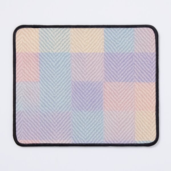 Item preview, Pastel checkered textile pattern with chevron texture designed and sold by juthamas8426.