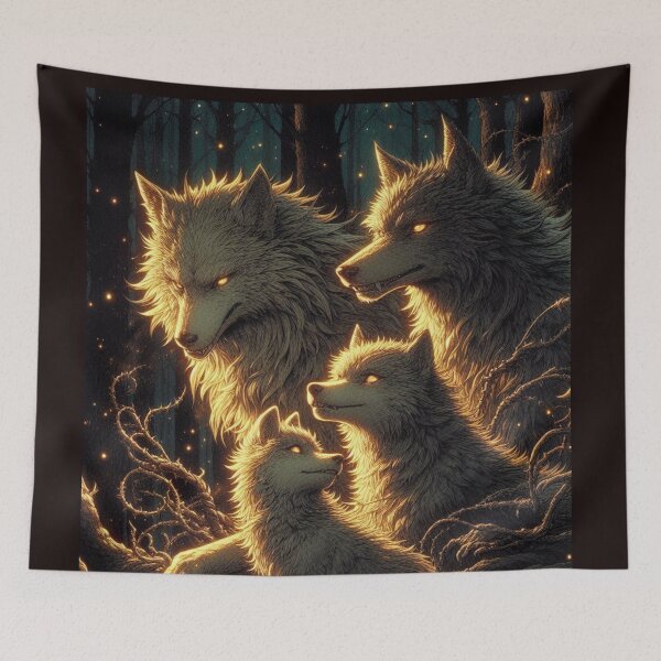 Item preview, Pack of Wolves designed and sold by Jurand  Creations.
