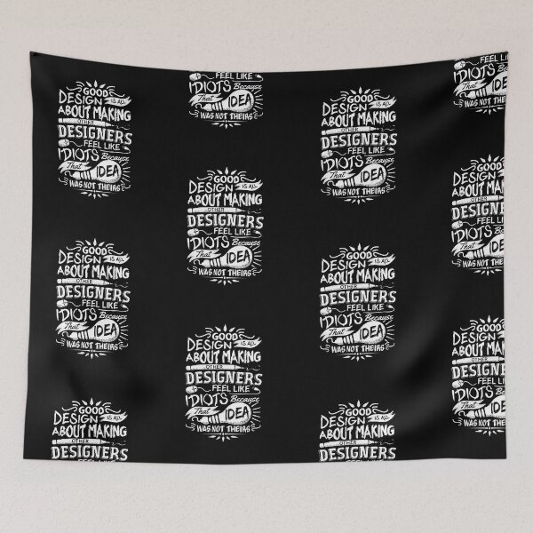 Item preview, Good Design Makes Others Feel Like Idiots - Funny Designer Quote Tee designed and sold by The Design KAD.