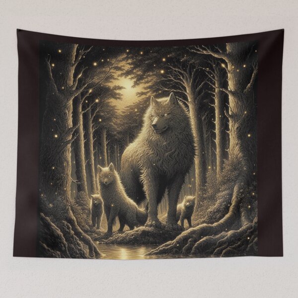 Item preview, Pack of Wolves designed and sold by Jurand  Creations.