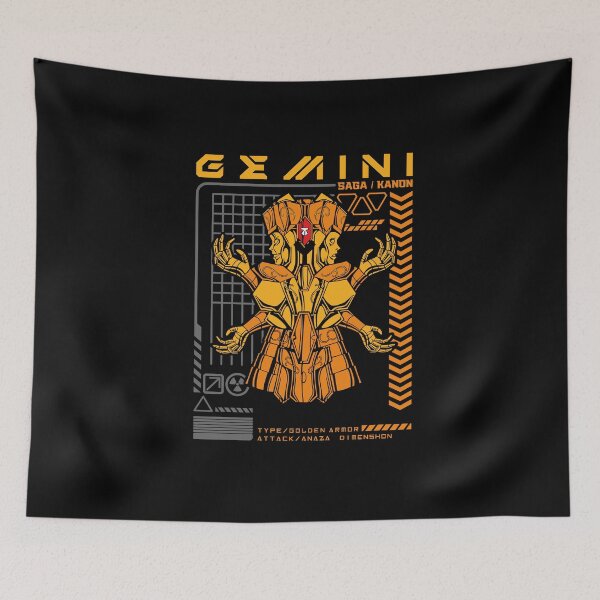 Item preview, Gemini Saga/Kanon: The Mirrored Golden Armor of the Holy Twins designed and sold by Polarisofficial.
