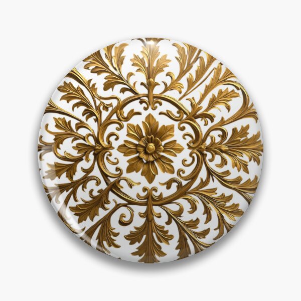 Item preview, Ornate Gold Leaf Flourish - Elegant Decorative Design for Luxurious Decor designed and sold by gallofoto.