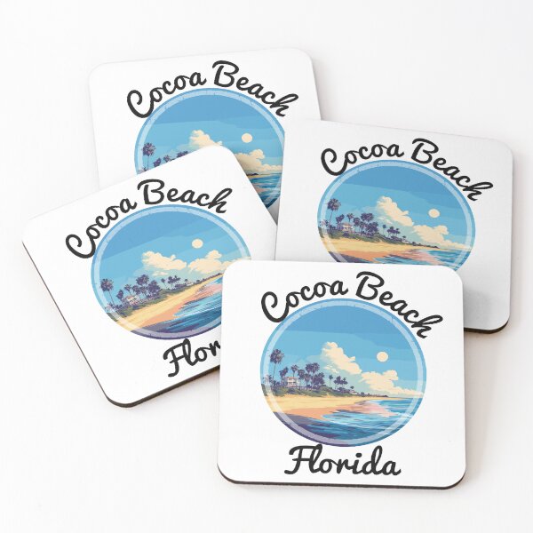 Item preview, Cocoa Beach - Florida (with Black Lettering) designed and sold by VelvetRoom.