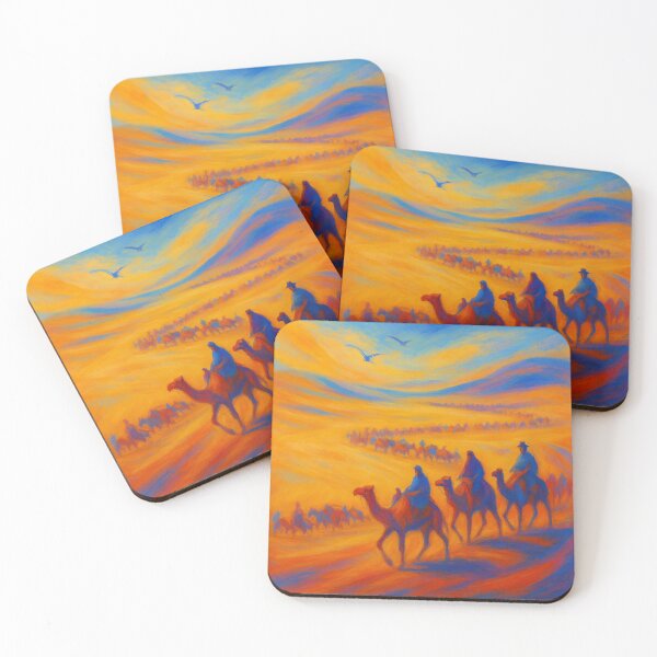Item preview, Abstract caravan in motion designed and sold by Sigtrix.