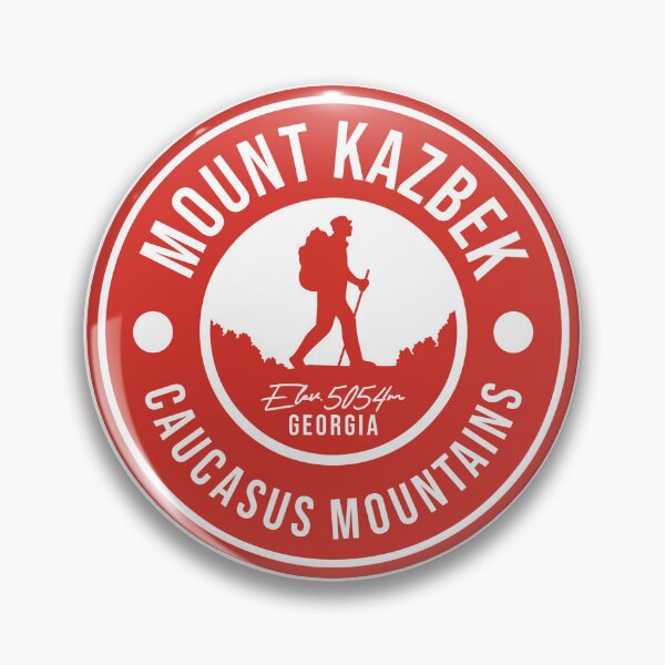 Item preview, Kazbek Mount Georgia Mountain Hiking Camping designed and sold by TravelsOfJamie.