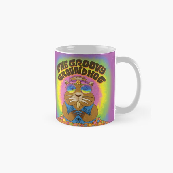 Item preview, The Groovy Groundhog designed and sold by Kat Kuo.