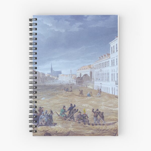 Item preview, Flood in Vienna (1830) designed and sold by 19th Century in Color.