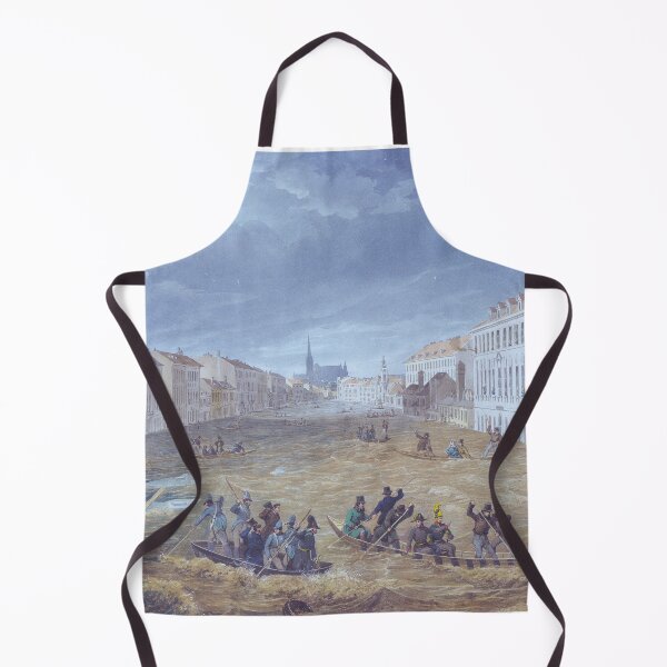 Item preview, Flood in Vienna (1830) designed and sold by 19th Century in Color.