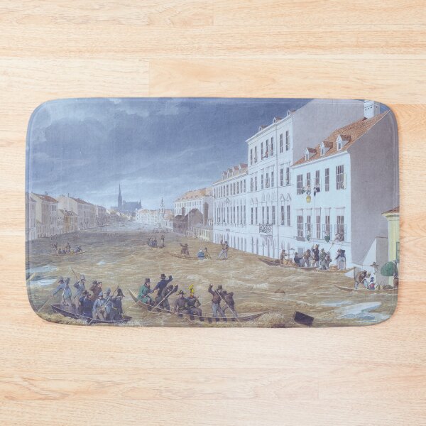 Item preview, Flood in Vienna (1830) designed and sold by 19th Century in Color.