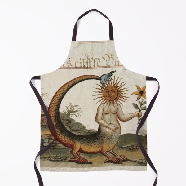 Item preview, Solar-Headed Salamander – Symbol of Esoteric Transformation designed and sold by VintageManiac.