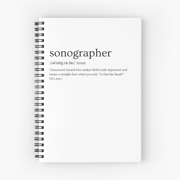 Item preview, Sonographer Slogan Design – “Ultrasound Wizard" designed and sold by Straight-Up Snark.