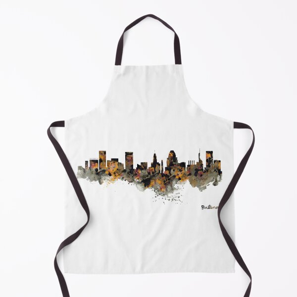 Item preview, Baltimore Skyline Watercolor designed and sold by caracatita75.