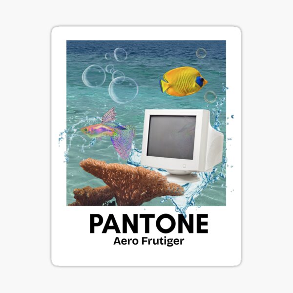 Vista previa del artículo con la obra «Pantone Aero Frutiger», diseñado y vendido por ashandbubu.
