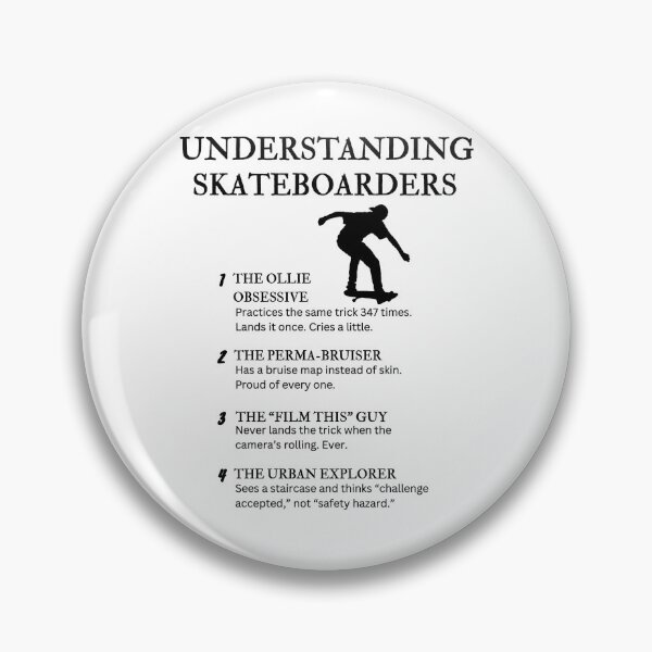 Item preview, Understanding Skateboarders – Funny Skate Culture Humor for Shredders designed and sold by PsyFlow35.