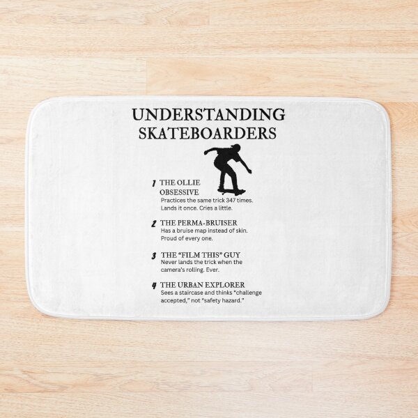 Item preview, Understanding Skateboarders – Funny Skate Culture Humor for Shredders designed and sold by PsyFlow35.