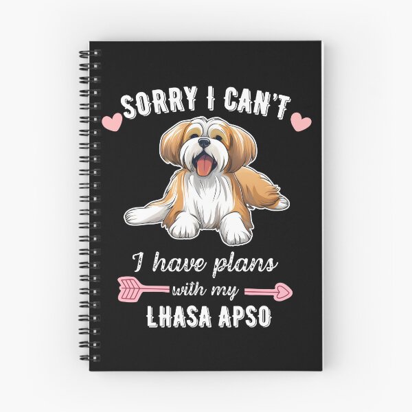 Item preview, Sorry I Can't, I Have Plans With My Lhasa Apso – Regal Himalayan Watchdog Design designed and sold by GoodyPaws.