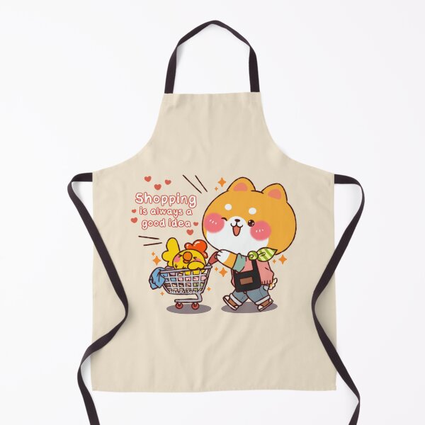 Item preview, Shopping Shiba designed and sold by NasDoodleArt.