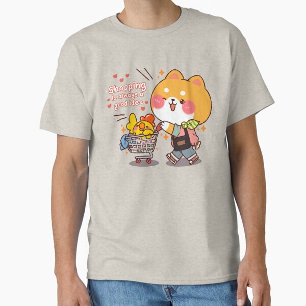 Item preview, Shopping Shiba designed and sold by NasDoodleArt.