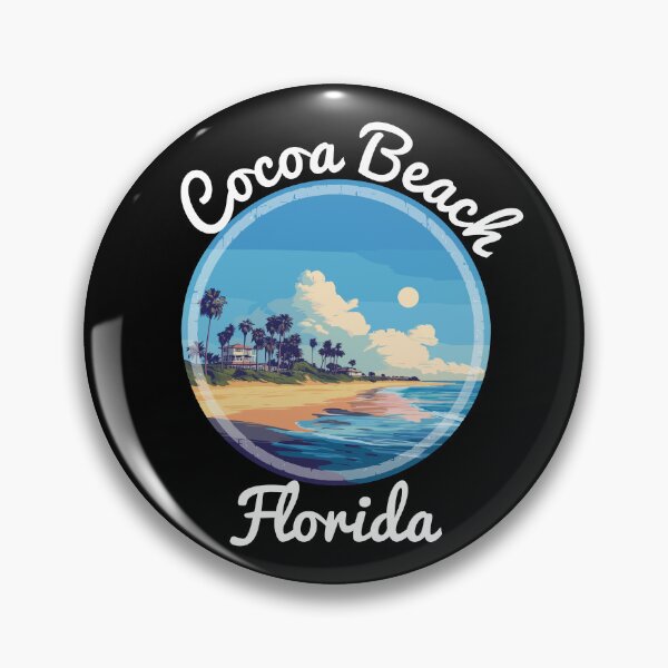 Item preview, Cocoa Beach - Florida (with White Lettering) designed and sold by VelvetRoom.