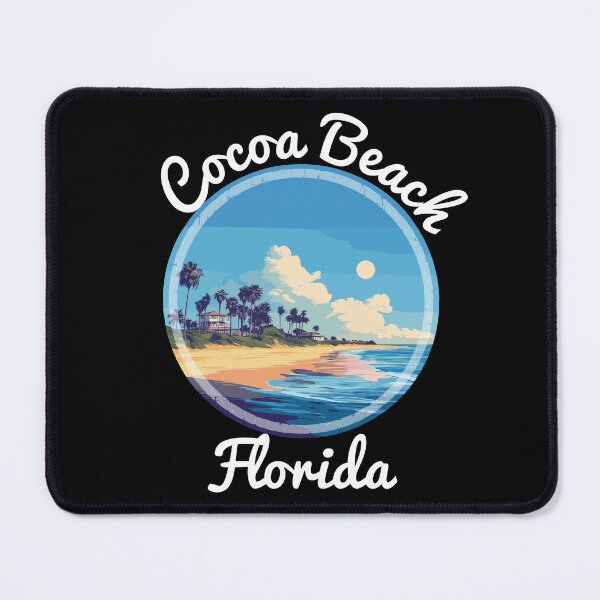 Item preview, Cocoa Beach - Florida (with White Lettering) designed and sold by VelvetRoom.