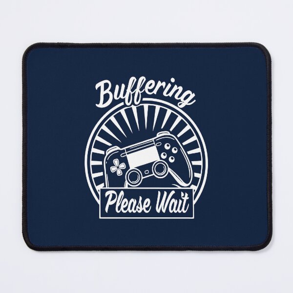 Item preview, Buffering Please Wait Gamer Design designed and sold by Text2tee.