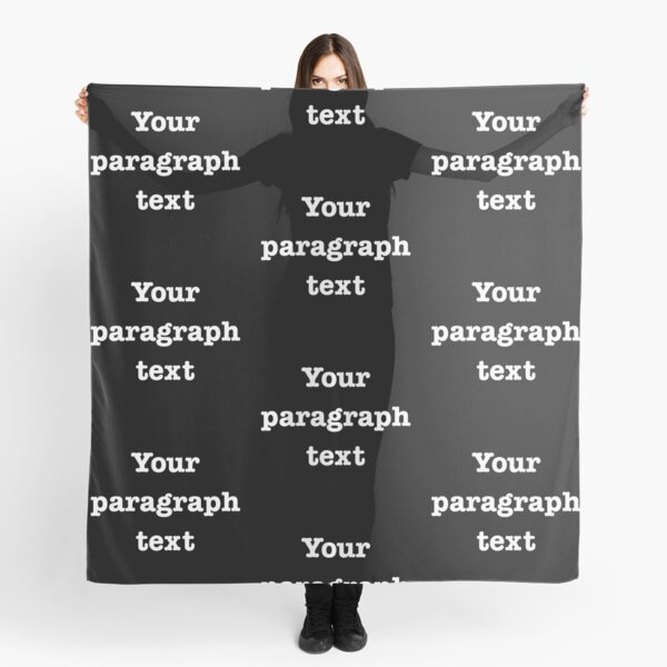Item preview, Your paragraph text designed and sold by benjijy.