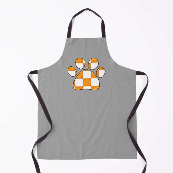 Item preview, Puppy Paw - Orange Checker designed and sold by Pickle Wicked Designs.