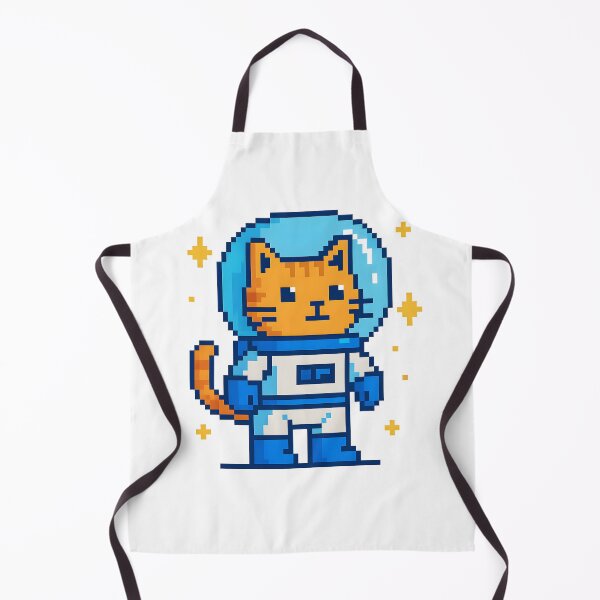 Item preview, Pixel Catstronaut – 8-bit cat in space designed and sold by AlphaAutomation.
