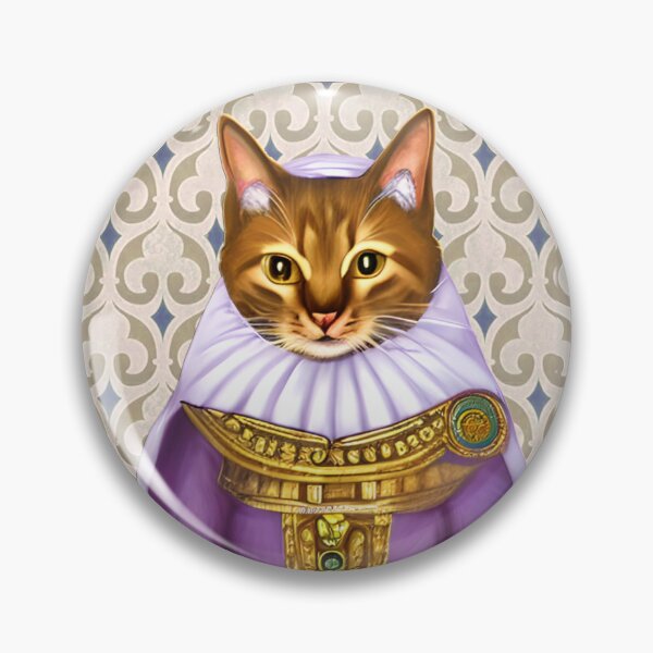Item preview, Medieval Cat Maiden in Purple designed and sold by Marymarice.