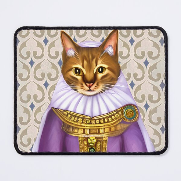 Item preview, Medieval Cat Maiden in Purple designed and sold by Marymarice.